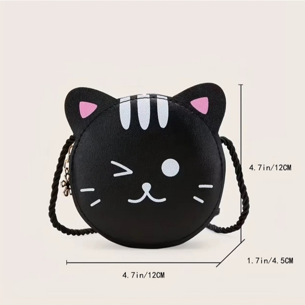 Mini Black Cat Purse - Picture 3 of 4